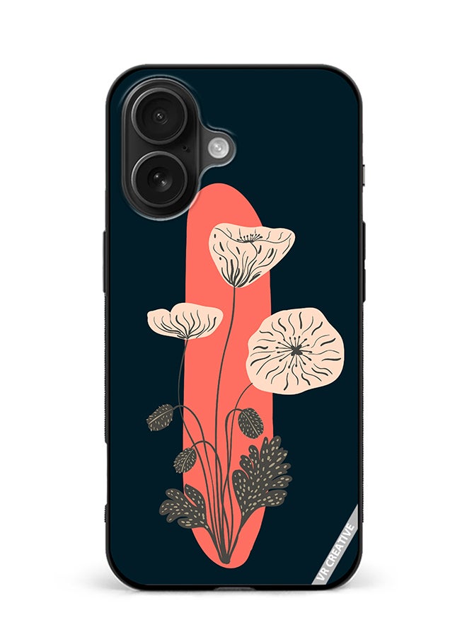 VR CREATIVE Protective Case Cover For Apple iPhone 16 Plus Alphabet I Design Multicolour