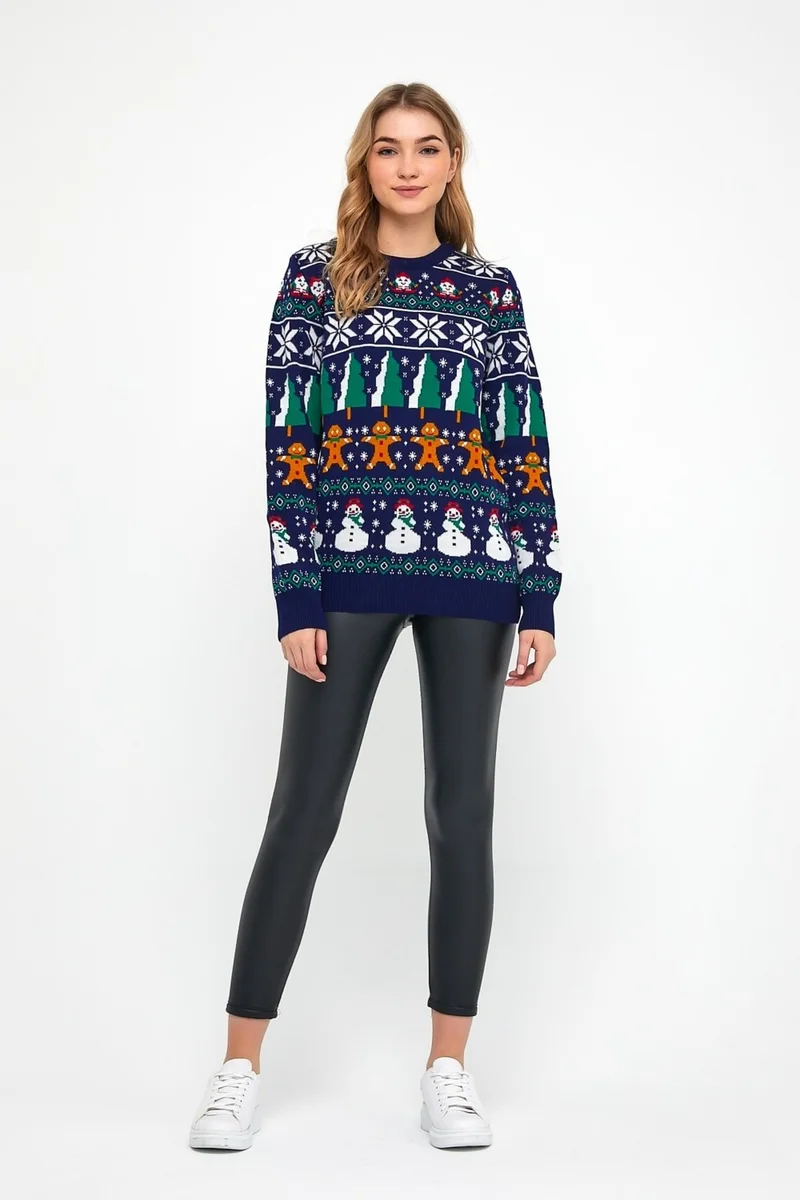 كوول تارز Cool Style Women's Christmas New Year Sweater