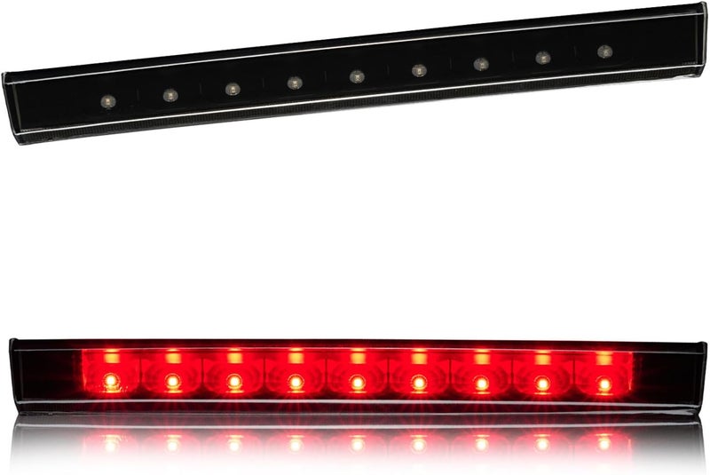Cxdar Third 3rd Brake Light LED for 2013-2018 Toyota Rav4, High Mount Rear Brake Lights Assembly for 2010-2019 Lexus GX460, Waterproof Center Cab Lamp Stop Light (Black) - Image 1