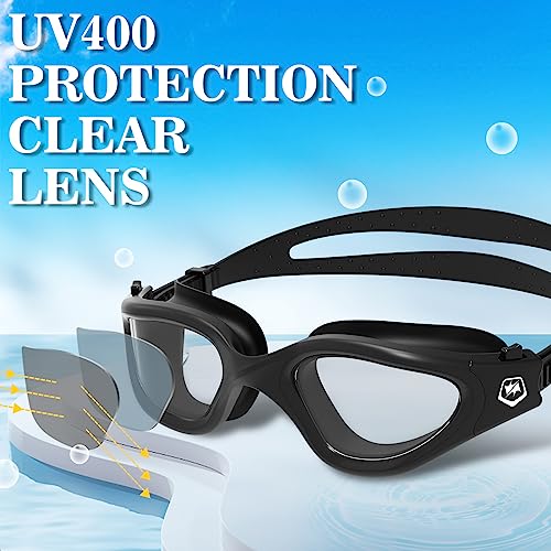 WIN.MAX Polarized Swimming Goggles Swim Pool Goggles Anti Fog Anti UV No Leakage Clear Vision for Men Women Adults Teenagers - Image 2