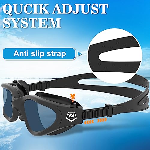 WIN.MAX Polarized Swimming Goggles Swim Pool Goggles Anti Fog Anti UV No Leakage Clear Vision for Men Women Adults Teenagers - Image 5