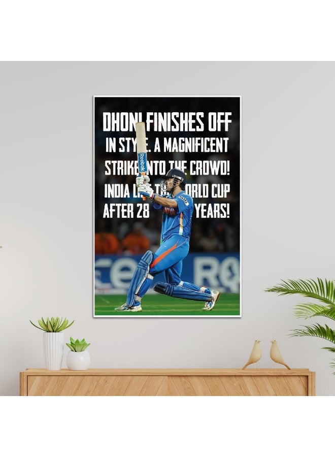 TenorArts M S Dhoni Poster - Image 1