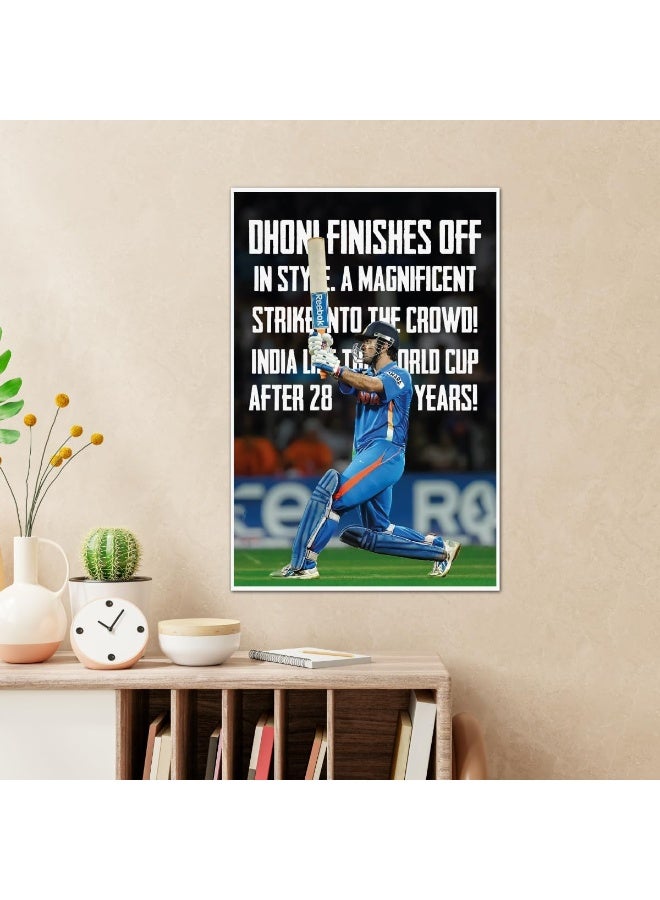 TenorArts M S Dhoni Poster - Image 2