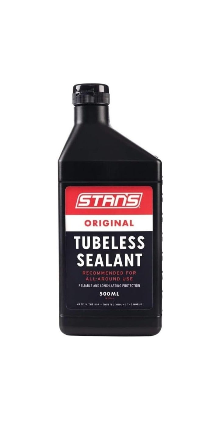 Stans no tubes سائل الختم الأصلي من ستان | 500 مل | حماية متعددة الاستخدامات | ختم سريع | للدراجات الجبلية، الطرق والحصى - Image 1