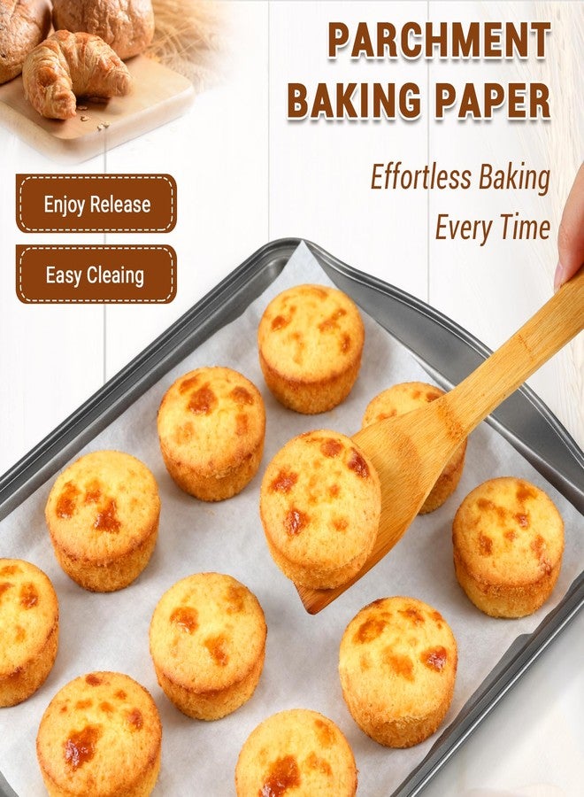 BEWOS Baking Sheet Pans With Racks Set - Including 17.6 × 12 × 1.26 Inch Carbon Steel Baking Sheet, Set of 106 (3 Sheets + 3 Cooling Racks + 100 Parchment Paper), Nonstick Bakeware sets for Baking - Image 5