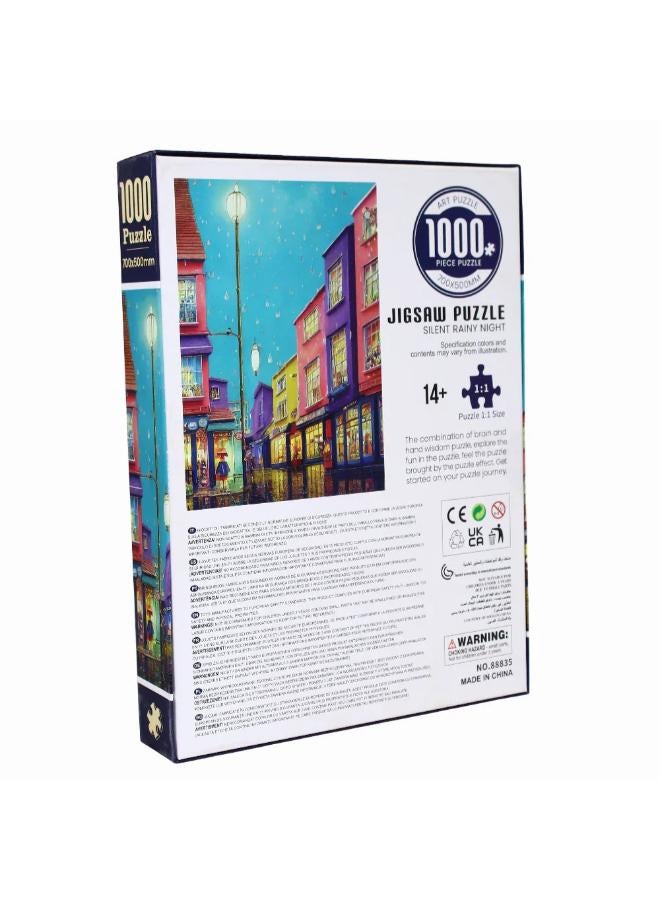 Silent Rainy Night Puzzle  -1000 Pieces - Image 2