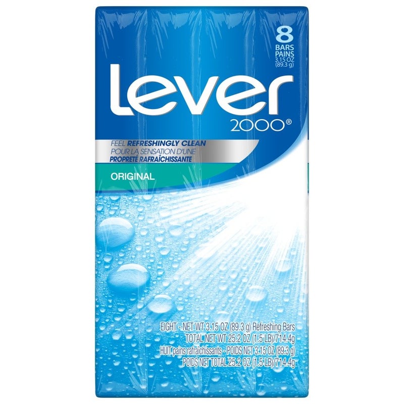 Lever 2000 original bar, 3.15 oz Bars (Pack of 8) - Image 1