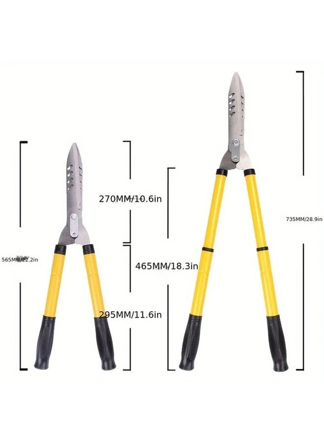 Yellow Garden Pruning Scissors High Carbon Steel Branch Trimming Tool - Image 4