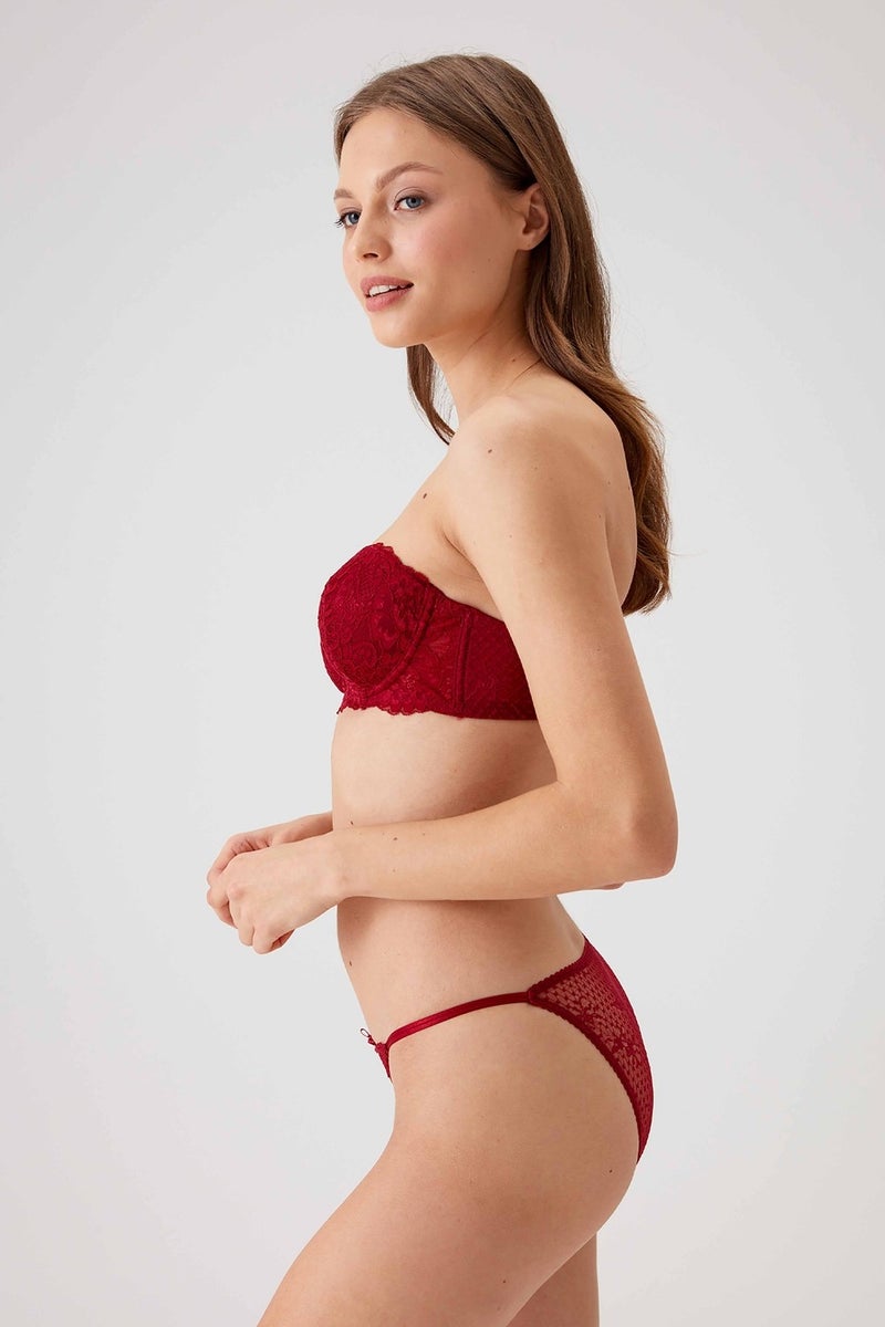 pierre cardin 4032 Women's Underwire Strapless Supported Bra Set - Image 2