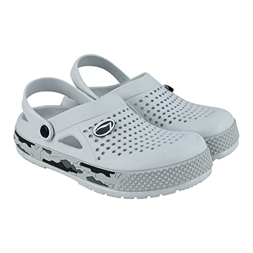 LANCER Mens Soft-Army Grey Clog - 7 UK (Soft-Army-W.Gry-7) - Image 1