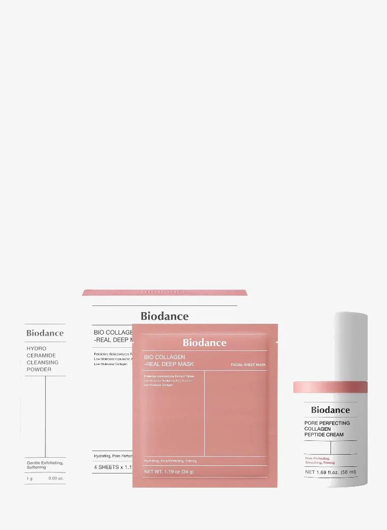 Collagen & Hydration Pore-Care Skincare Set