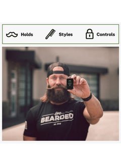 Live Bearded Live Bearded: Mustache Wax Stick - Made in the USA with All-Natural Ingredients - Beeswax, Lanolin, Jojoba Oil, Essential Oils - Medium Hold Mustache & Beard Wax for Men - Canyon Scent, 0.35 Oz  - Image 5