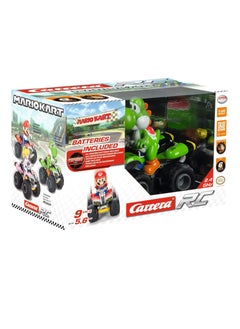 Carrera Nintendo Mario Kart 8 Yoshi 1:20 RC Vehicle | Plastic | Unisex | Differential Gear, Pneumatic Tires, Full-Spring Suspension | Ages 6+  - Image 5