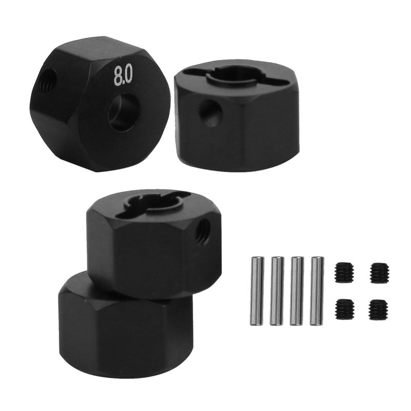 10mm Aluminum Alloy Wheel Hex Hub Upgrade Parts for RC Crawler SCX10 - Image 5