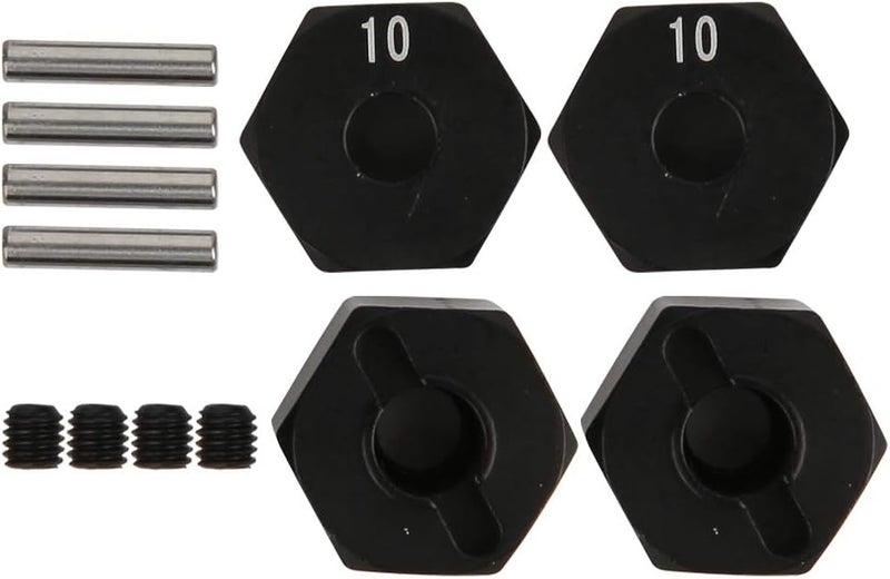 10mm Aluminum Alloy Wheel Hex Hub Upgrade Parts for RC Crawler SCX10 - Image 1
