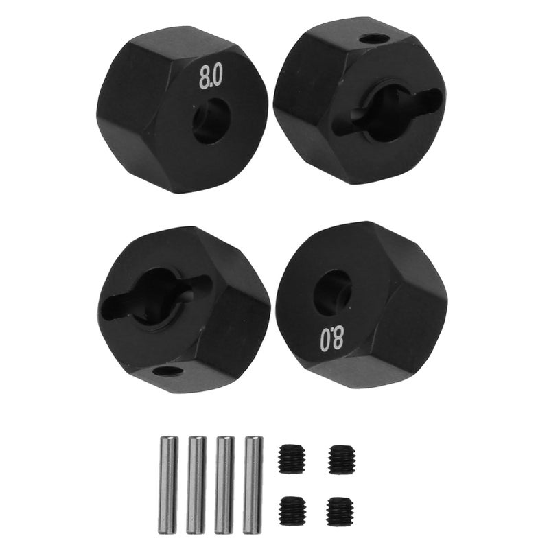 10mm Aluminum Alloy Wheel Hex Hub Upgrade Parts for RC Crawler SCX10 - Image 4