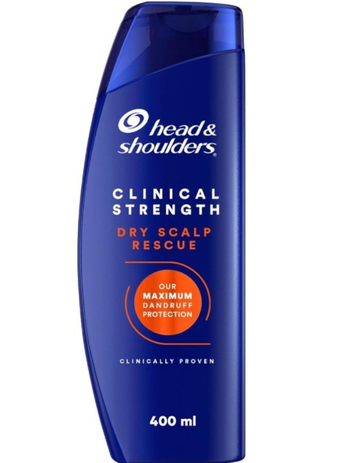Head & Shoulders Clinical Strength Anti Dandruff Shampoo for Severe Dandruff & Dry Scalp With 1% Selenium Sulfide 400ml