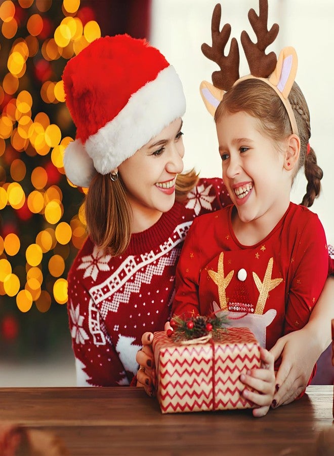 Amosfun Reindeer Hair Hoop Christmas Antler Headband Headwear Halloween Christmas Cosplay Costume Party Supplies - Image 3
