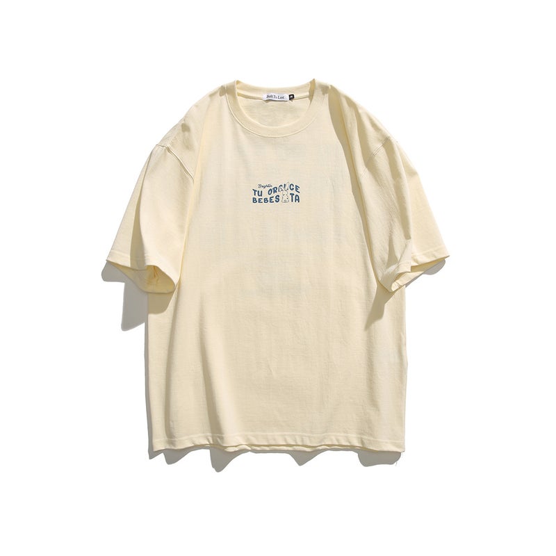 Ruiienrs X Built To Last 2024 Heavy All-Match Round Neck Short Sleeve T21 - Image 1