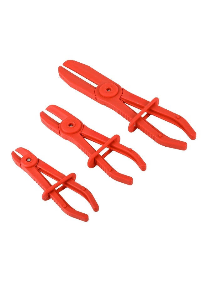 3pcs Hose Pinch Pliers Automotive Fuel Line Clamp Tool Set Lightweight and Durable Nylon Design - For Use While Repairing Coolant, Brake, Vacuum and Fuel Systems  - Image 1