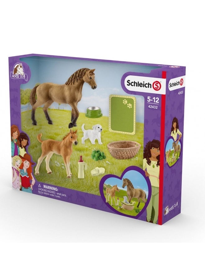 Schleich Horse Club Sarah’s Baby Animal Care Set - Image 2