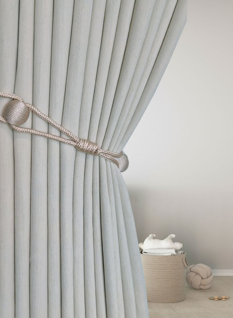 QBAID رباط ستارة / حامل ستائر – تصميم سهل للّف وترتيب الستائر بشكل أنيق - Image 2