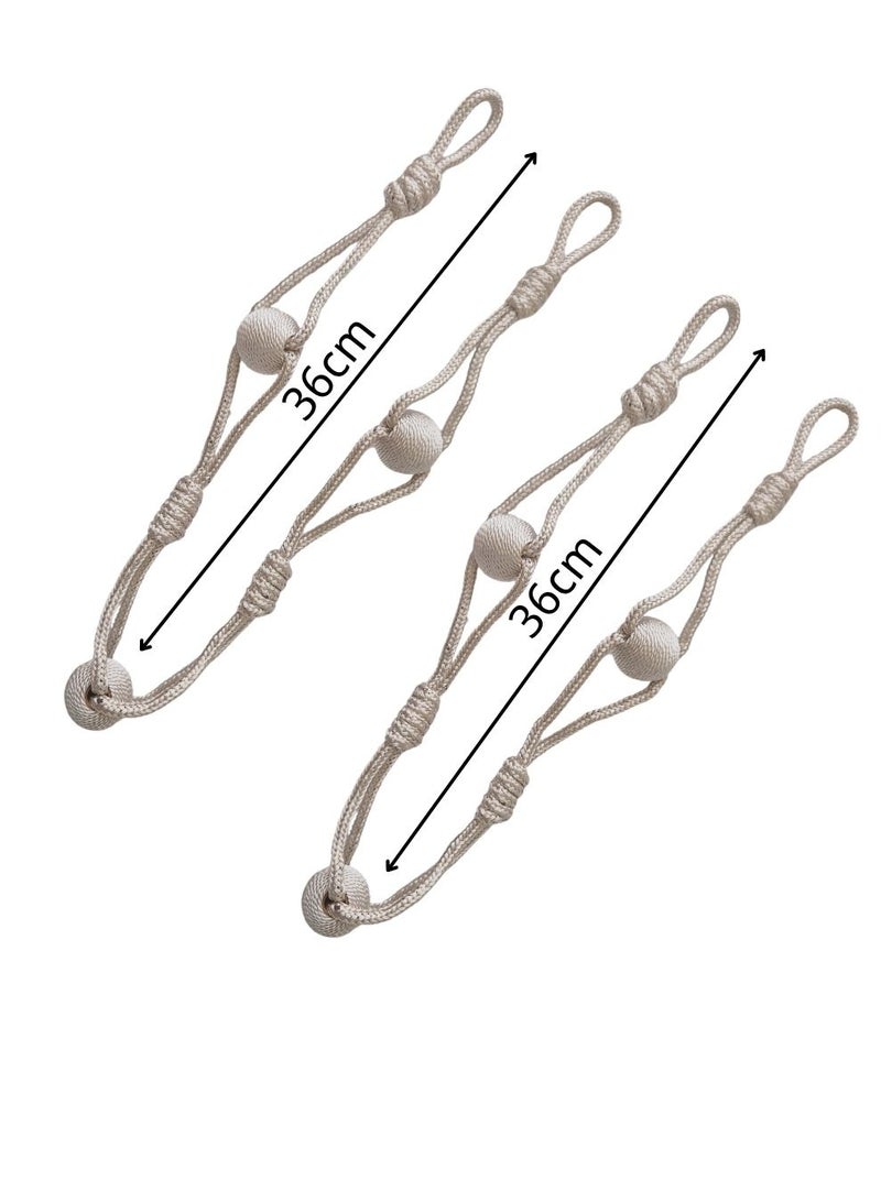 QBAID رباط ستارة / حامل ستائر – تصميم سهل للّف وترتيب الستائر بشكل أنيق - Image 5