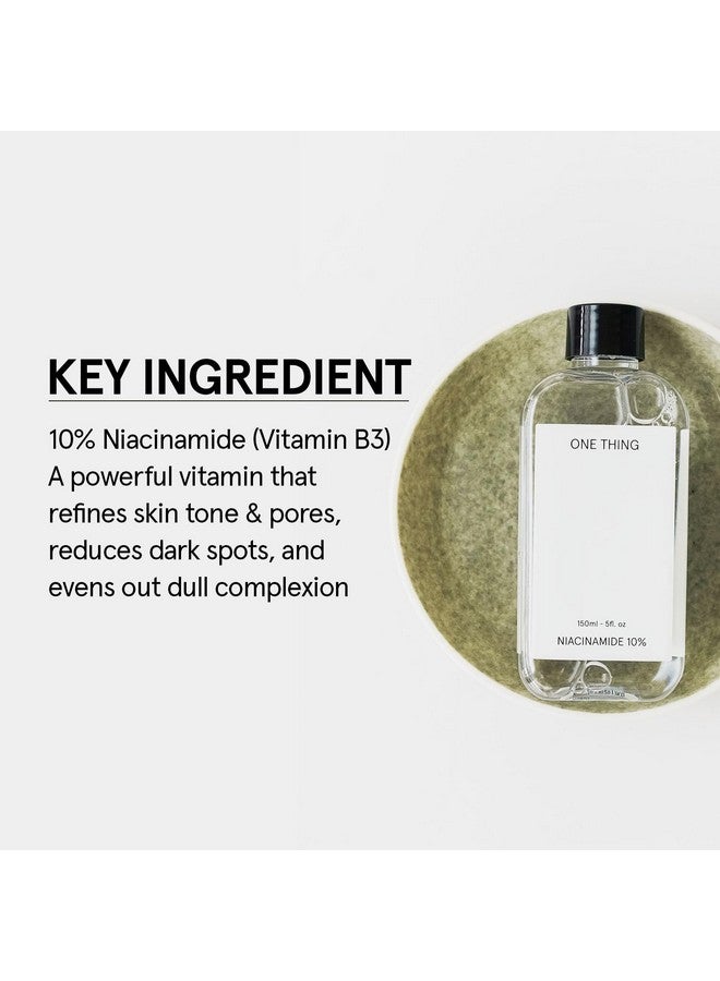 ONE THING Niacinamide 10% Toner 10.14 Fl Oz | Vitamin B3 Hydrating Revitalizing Soothing Facial Daily Essence Dull, Oily Skin | Discoloration, Redness, Acne Scars Relief, Uneven Tone | Korean SkinCare - Image 4