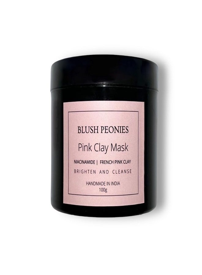 BLUSH PEONIES قناع الطين الوردي بزهرة الفاوانيا | لتفتيح البشرة وتنظيفها | - Image 1