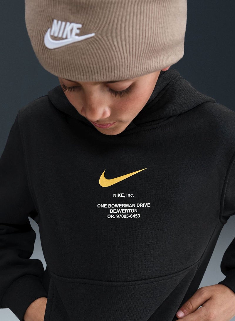 Nike Youth Nsw Athletic Pullover Hoodie - Image 3