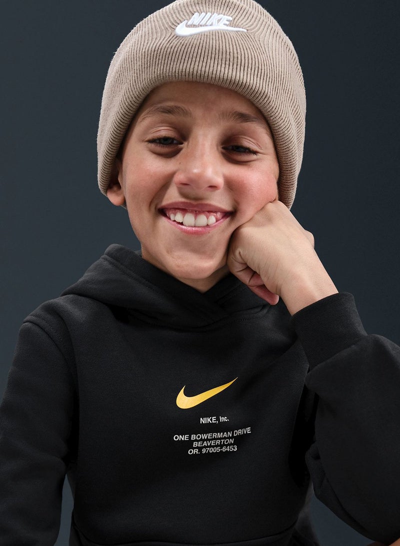 Nike Youth Nsw Athletic Pullover Hoodie - Image 4