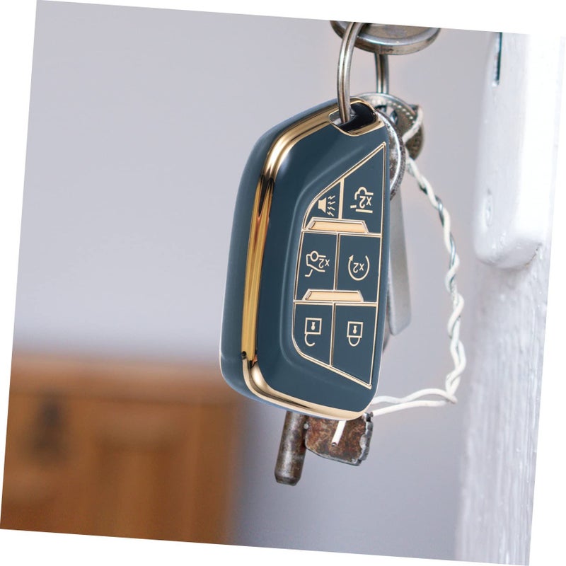 Key Cover Case Key Fob Holder Car Accessory TPU Material Full Coverage For Remote Protection - Image 5