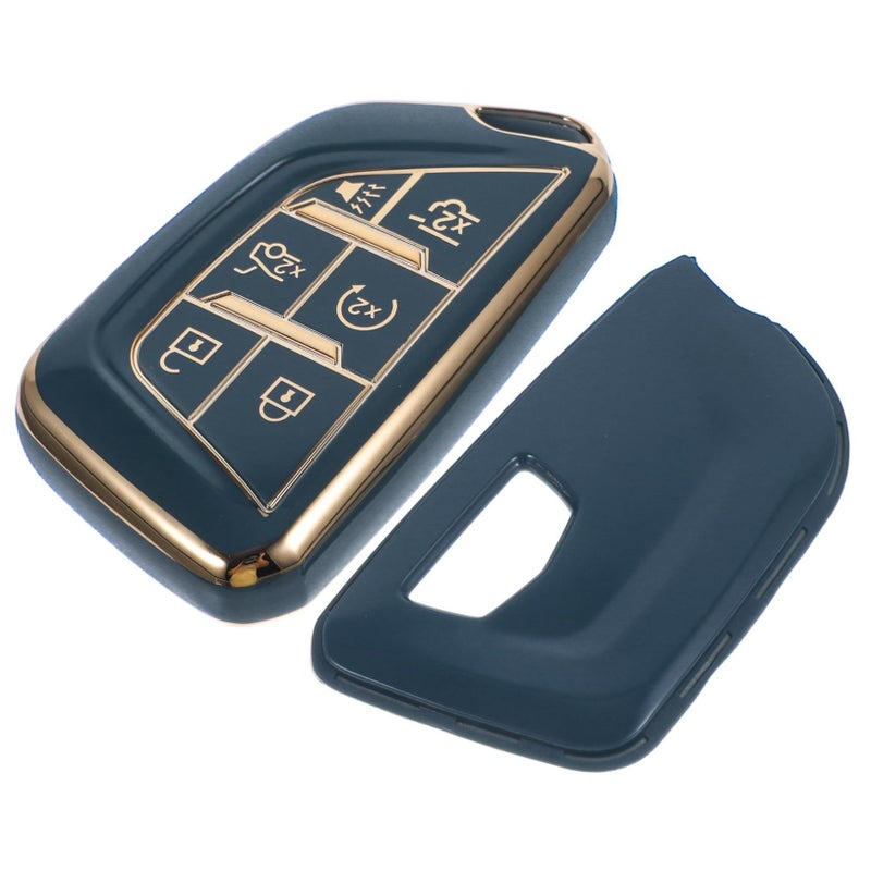 Key Cover Case Key Fob Holder Car Accessory TPU Material Full Coverage For Remote Protection - Image 2