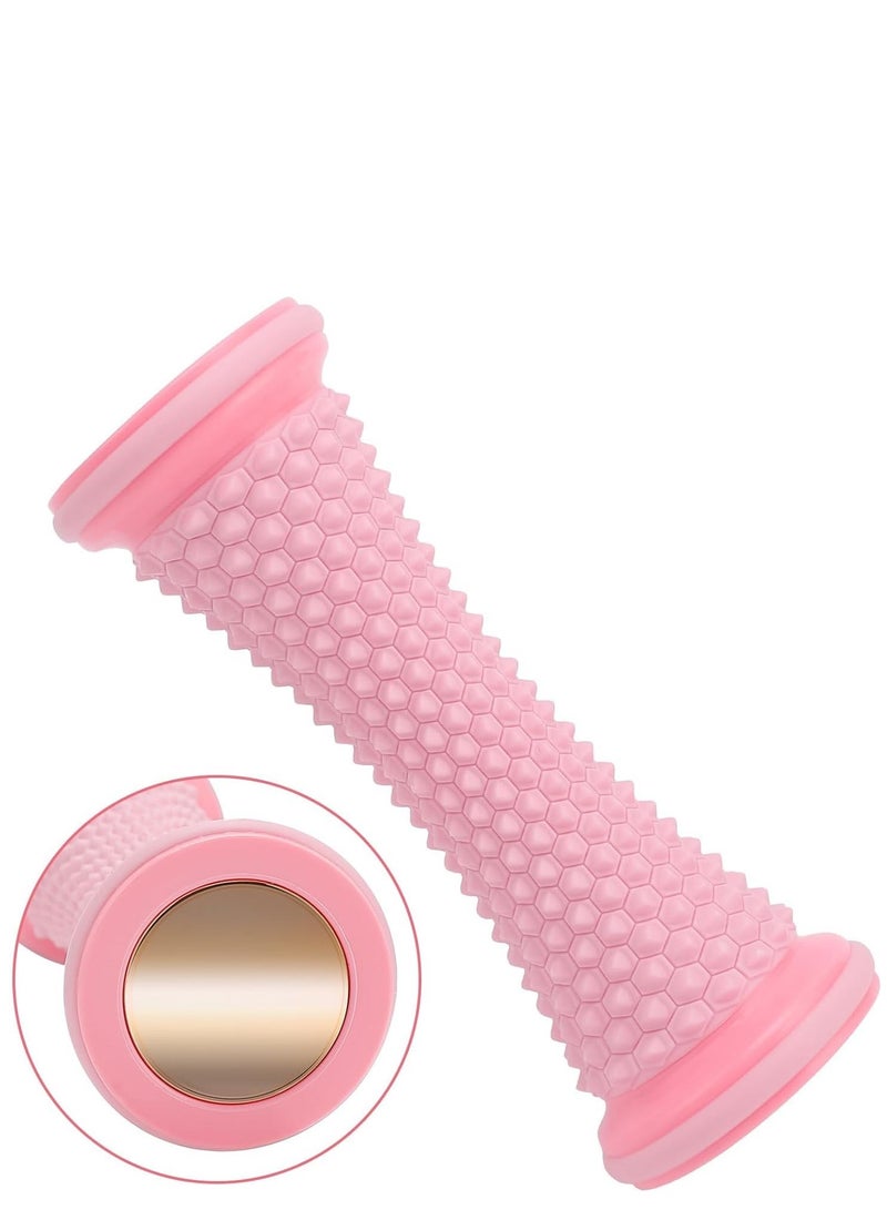 الأزرق جي دبليو Plantar Fasciitis Relief Roller Portable Foot Massager Deep Reflexology Tissue Muscle Massage for Heel Pain, Relieving, Yoga Fitness Aids - Image 1