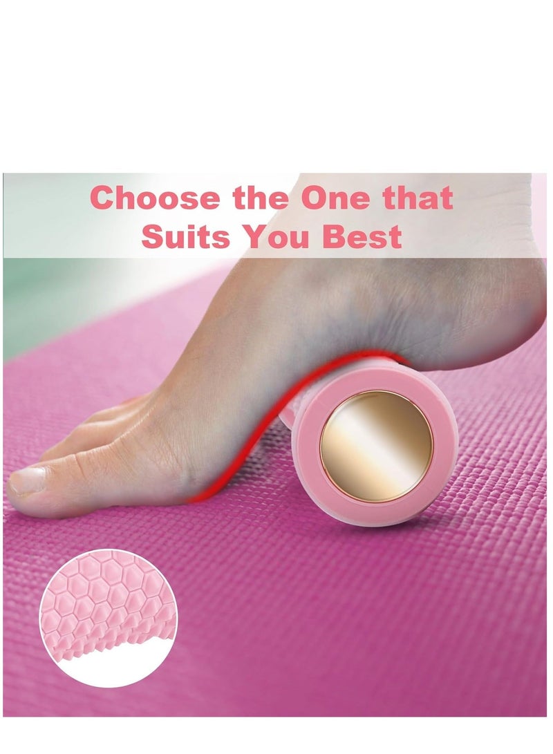 الأزرق جي دبليو Plantar Fasciitis Relief Roller Portable Foot Massager Deep Reflexology Tissue Muscle Massage for Heel Pain, Relieving, Yoga Fitness Aids - Image 2
