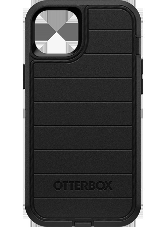 Defender Pro Series Case and Holster - iPhone 15 Plus Black