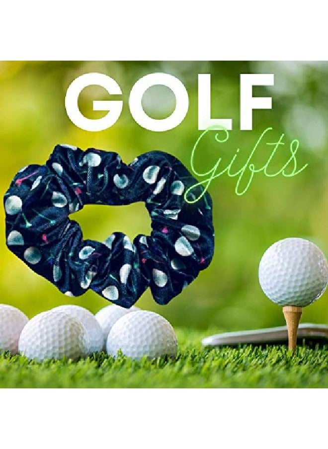 Infinity Collection - Golf Scrunchie Golf Hair Accessories Golfing Elastics For Golfers Golf Gifts For Women Teens And Girls - Image 1
