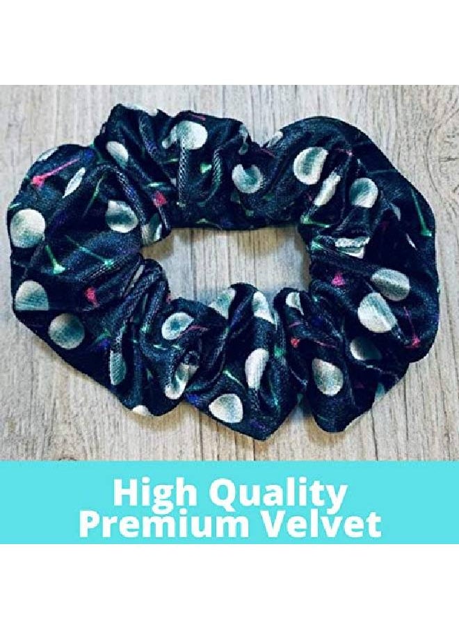 Infinity Collection - Golf Scrunchie Golf Hair Accessories Golfing Elastics For Golfers Golf Gifts For Women Teens And Girls - Image 1