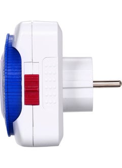 NIBEMINENT Plug-In Timer Switch White/Blue/Black  - Image 4