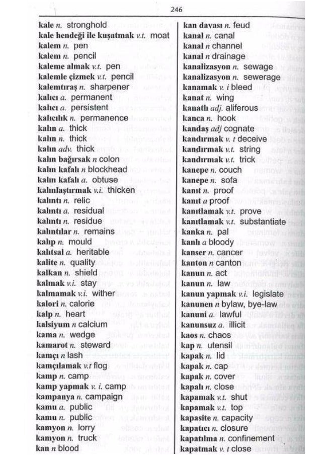 English-Turkish & Turkish-English One-to-One Dicti  - Image 3