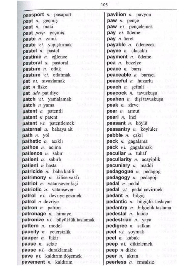 English-Turkish & Turkish-English One-to-One Dicti  - Image 2
