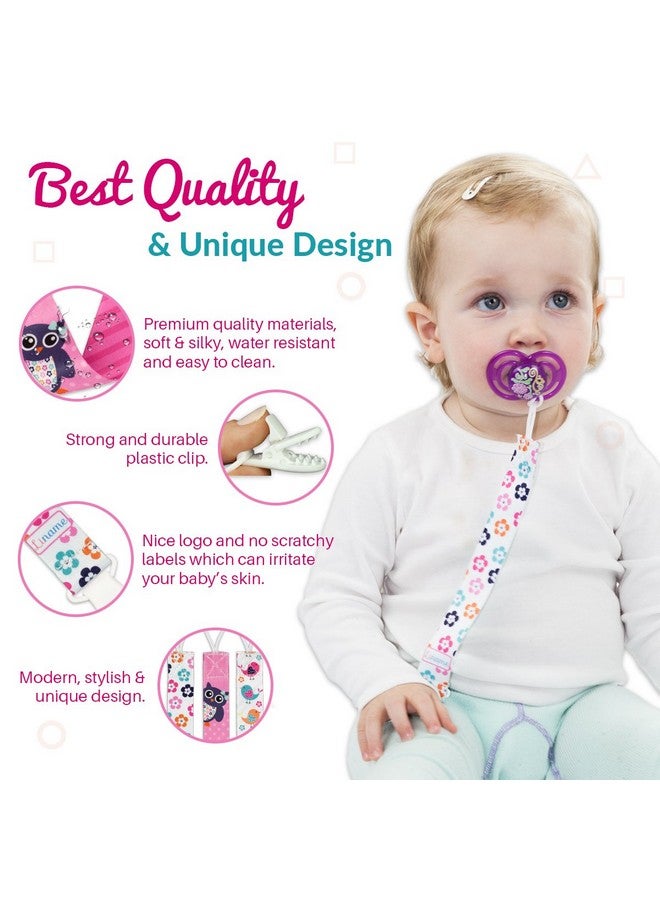 Liname Neutral Pacifier Clip 3 Pack Pacifier Clips For Boys & Girls Binky Holder Soothie Paci Clip Binkie Clip Unisex Pacifer Clip Baby Pacifier Clip And Pacifier Holder - Image 3