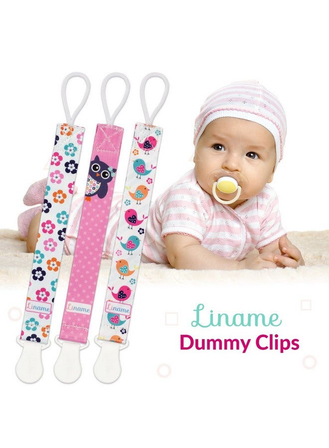 Liname Neutral Pacifier Clip 3 Pack Pacifier Clips For Boys & Girls Binky Holder Soothie Paci Clip Binkie Clip Unisex Pacifer Clip Baby Pacifier Clip And Pacifier Holder - Image 5