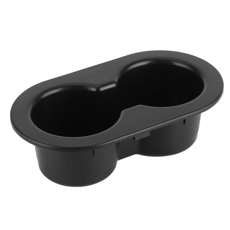 Rear Cup Holder Dual Drink Cupholder 2 Cups Position - Hard ABS Plastic Rear Seat Cupholder for Dodge Ram 1500 2500 2002-2016 - Image 1