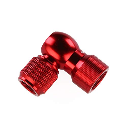 Prestacycle Prestaflator Micro CO2 Inflator Head – Ultra Lightweight 12g Precision Alloy CO2 Cartridge Inflator for Presta & Schrader Valves, Compatible with CO2 Pumps & Compressor Adapter - Image 1