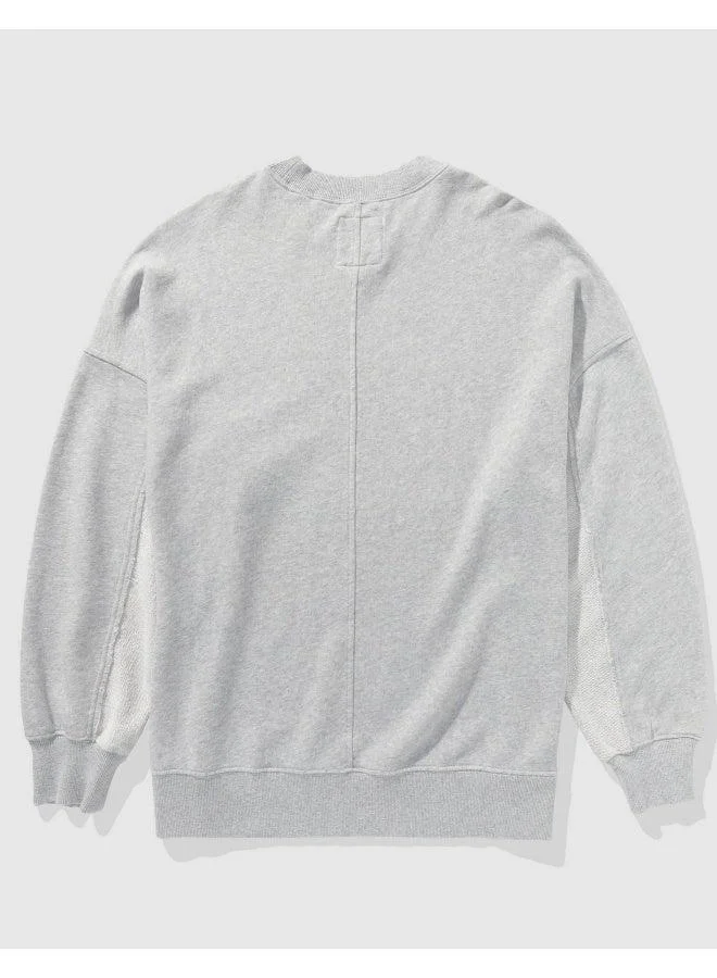 Aerie Big Chill Crew Neck Pullover Sweatshirt