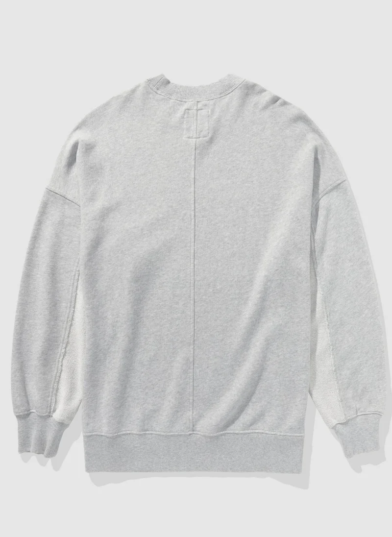 Aerie Big Chill Crew Neck Pullover Sweatshirt