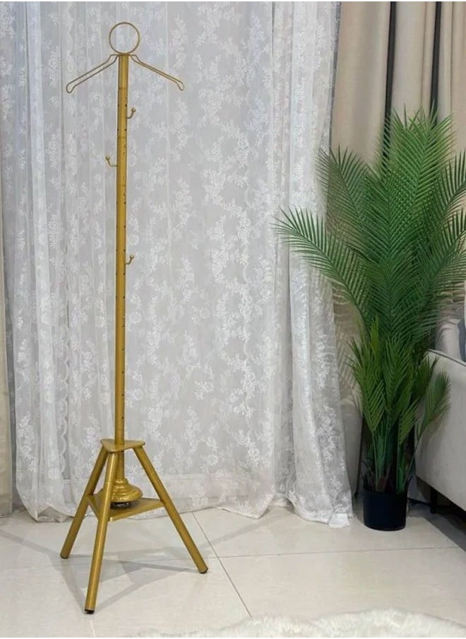 Cady One Vertical clothes steamer and stand for steaming clothes, gold color, 175 cm  - Image 1