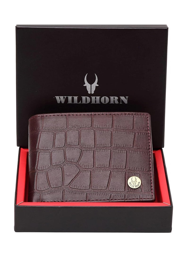 Wildhorn Leather Wallet for Men I Ultra Strong Stitching I 6 Card Slots I 2 Currency & 2 Secret Compartments I 1 Coin Pocket  - Image 2