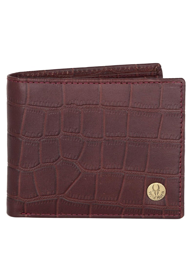 Wildhorn Leather Wallet for Men I Ultra Strong Stitching I 6 Card Slots I 2 Currency & 2 Secret Compartments I 1 Coin Pocket  - Image 1